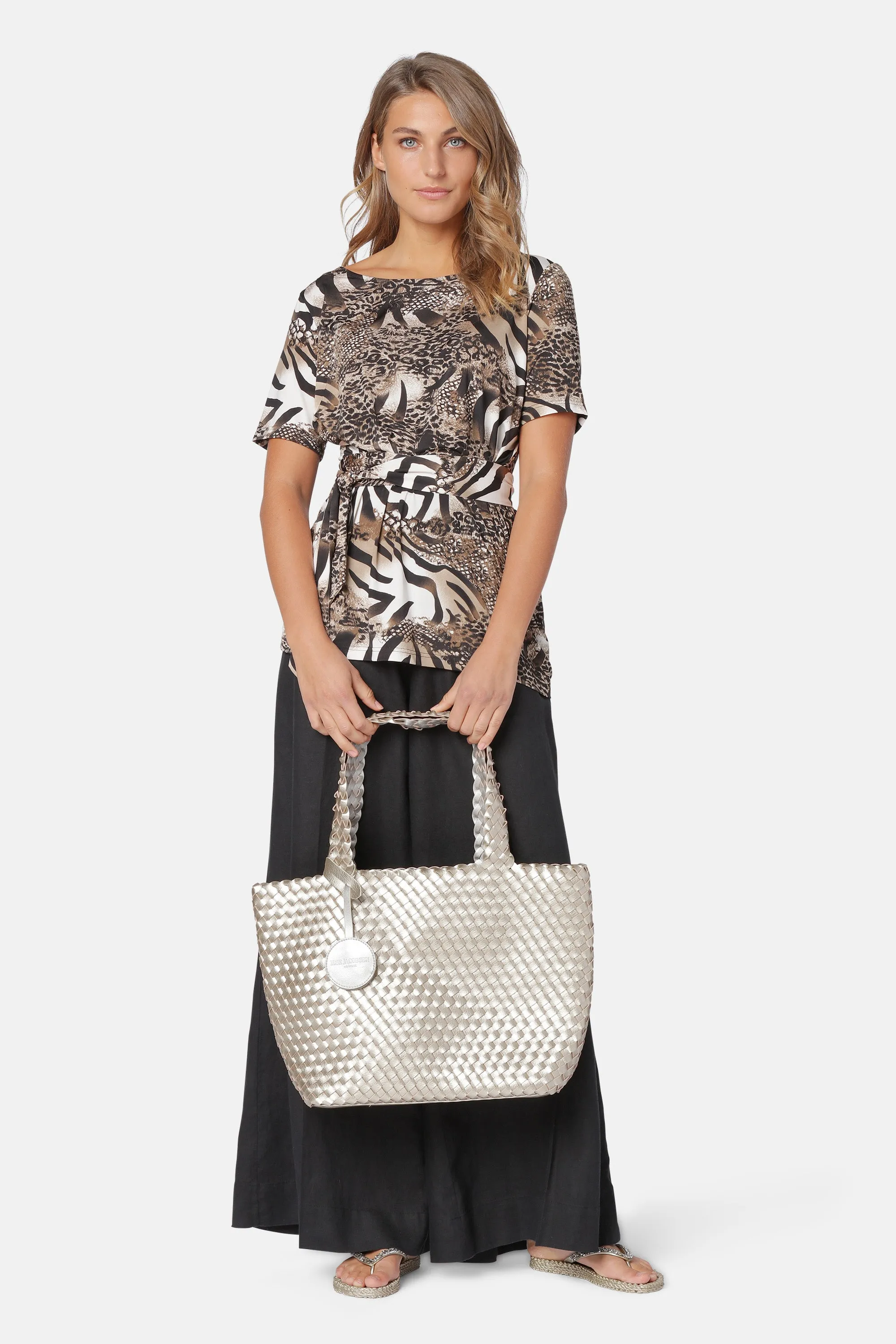 Tote Bag - Platin Silver