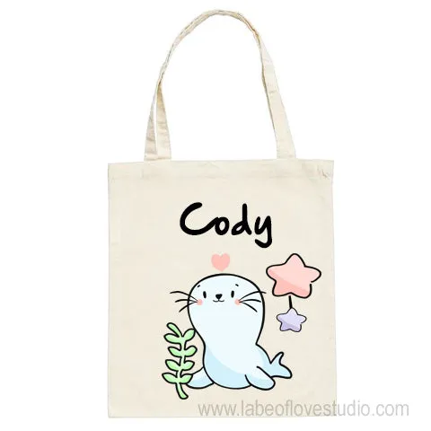 Tote: Happy Seal