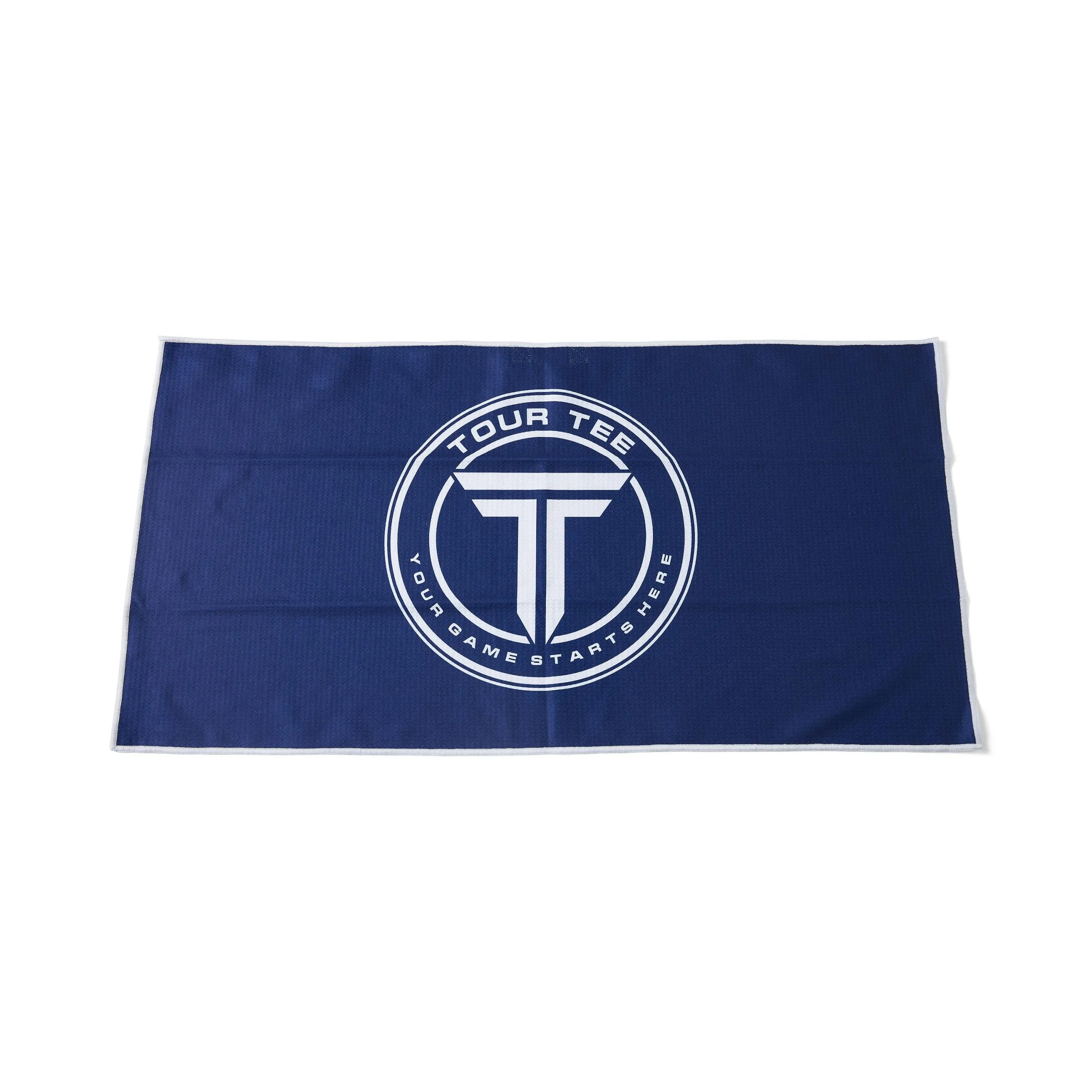 Tour Tee Microfibre 19×37” Towel – Circle Tour Tee Logo