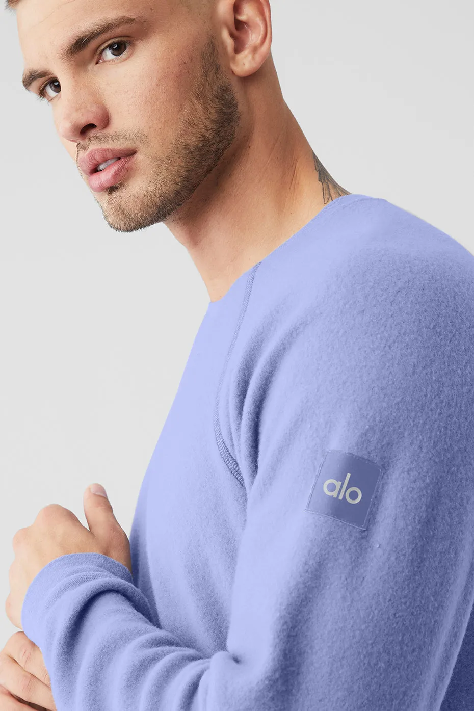 Triumph Crew Neck Sweatshirt - Infinity Blue