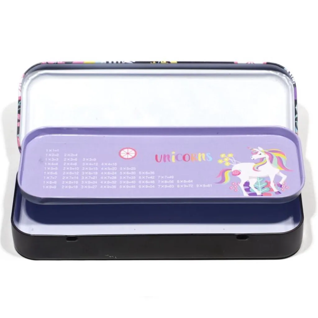 Unicorn Pencil Case Cartoon School Stationery Assorted Colour