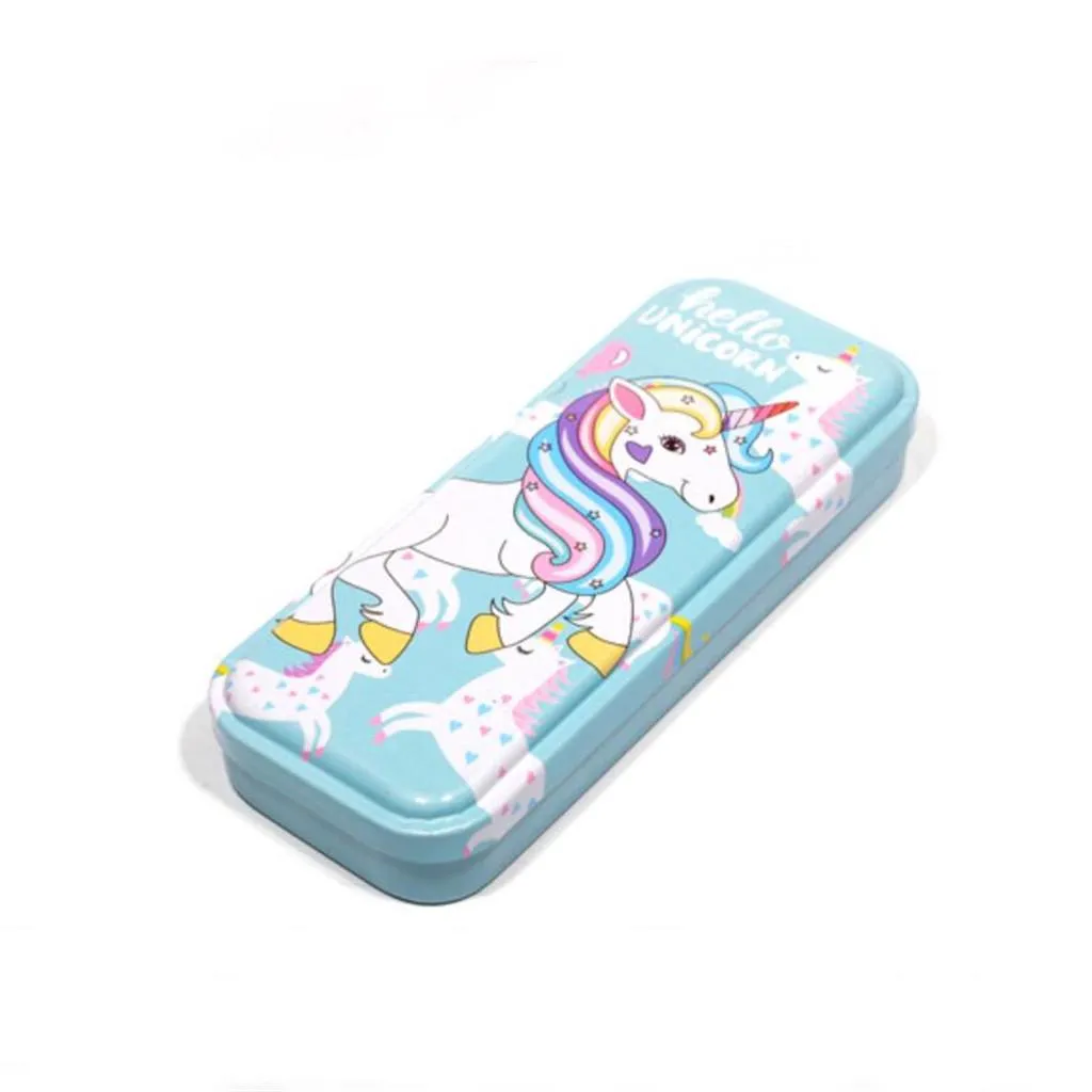 Unicorn Pencil Case Cartoon School Stationery Assorted Colour