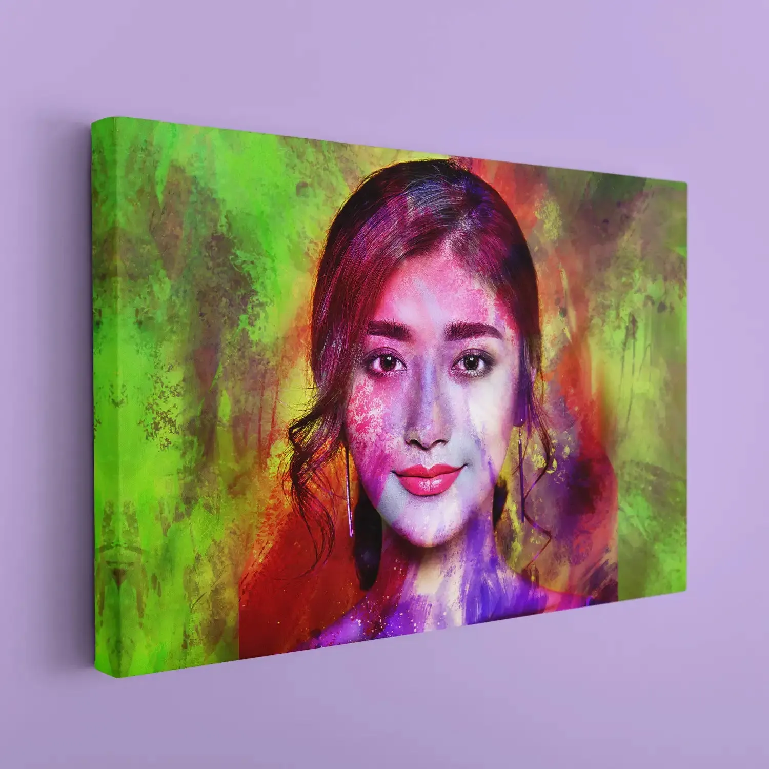 Vibrant Mix Color Splash - Custom Artistic Masterpiece