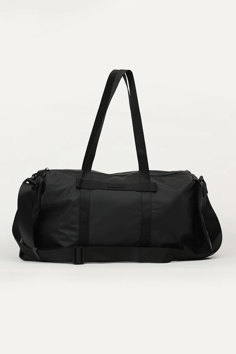 VoyageVault Black Duffle Bag