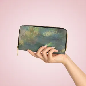 Wallet: Monet Vision | Artistic Zipper Wallet