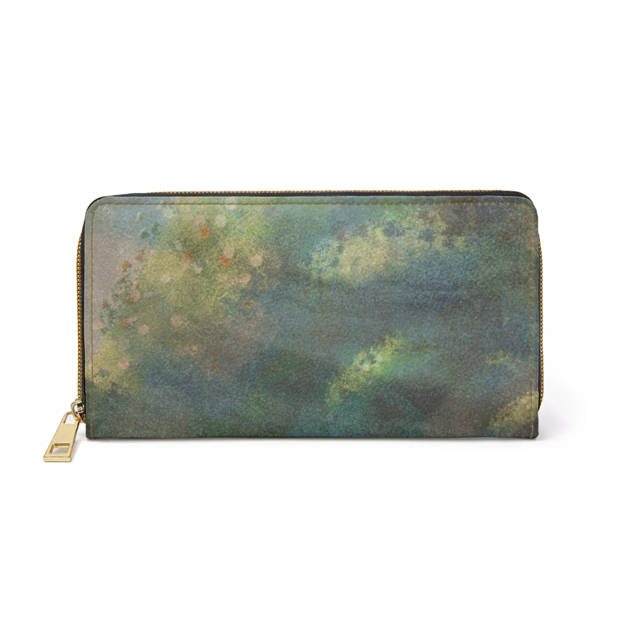 Wallet: Monet Vision | Artistic Zipper Wallet