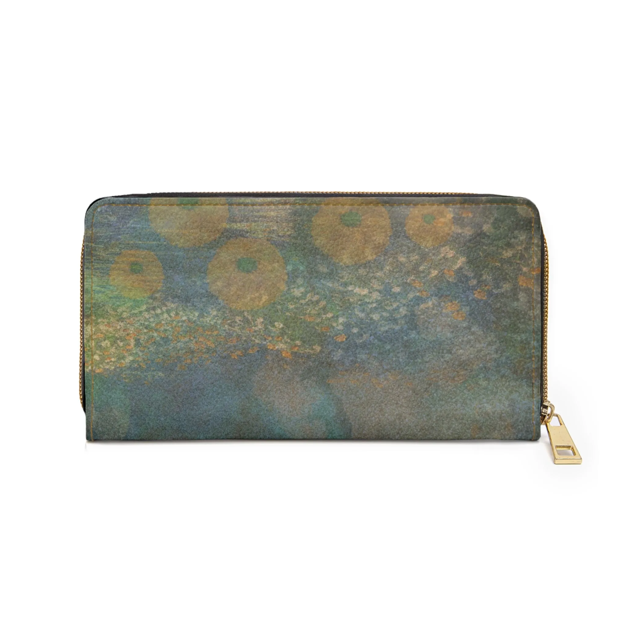 Wallet: Monet Vision | Artistic Zipper Wallet