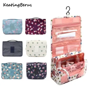 Waterproof High quality Women Men Hanging Cosmetic Bags Large Travel Beauty Cosmetic Bag Personal Hygiene Bag Organizer