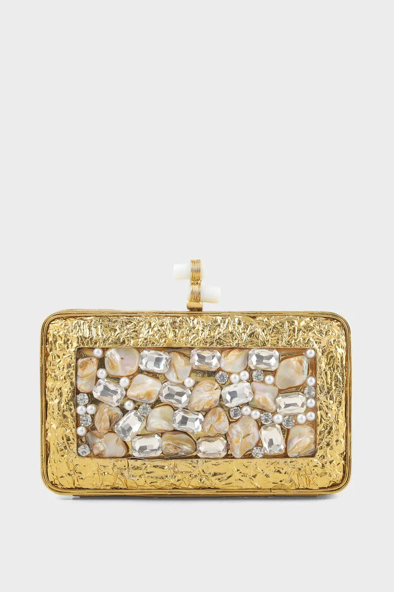 Wedding Clutch B20805-Golden