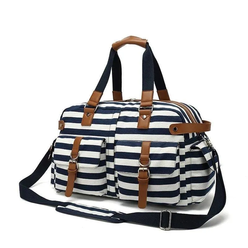 Weekend Bag Canvas Travel Tote for Women