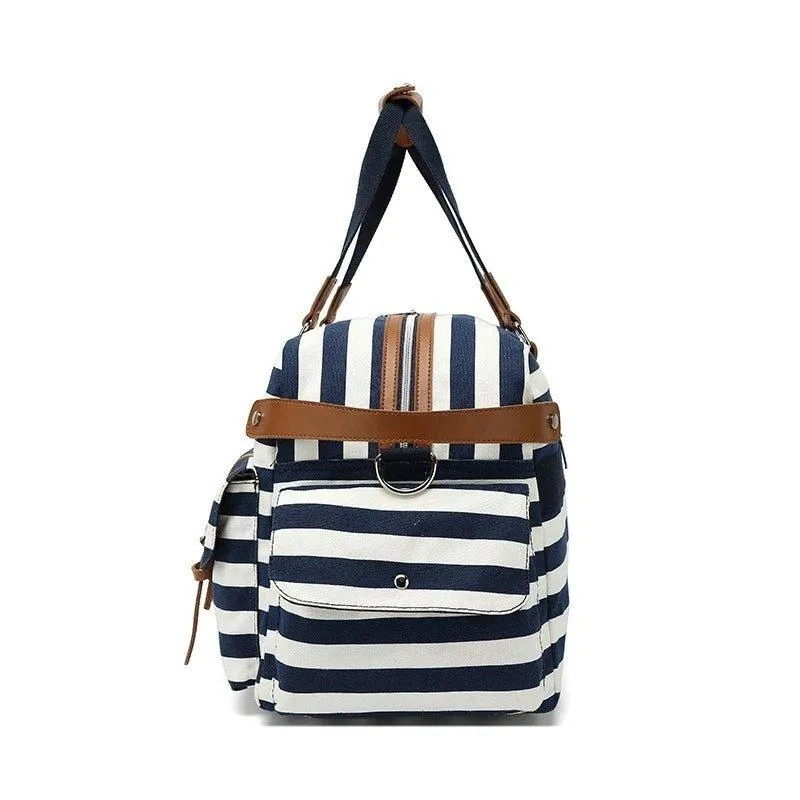 Weekend Bag Canvas Travel Tote for Women