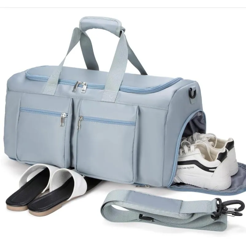 Weekend Gym Duffel Bag With Shoe Pocket