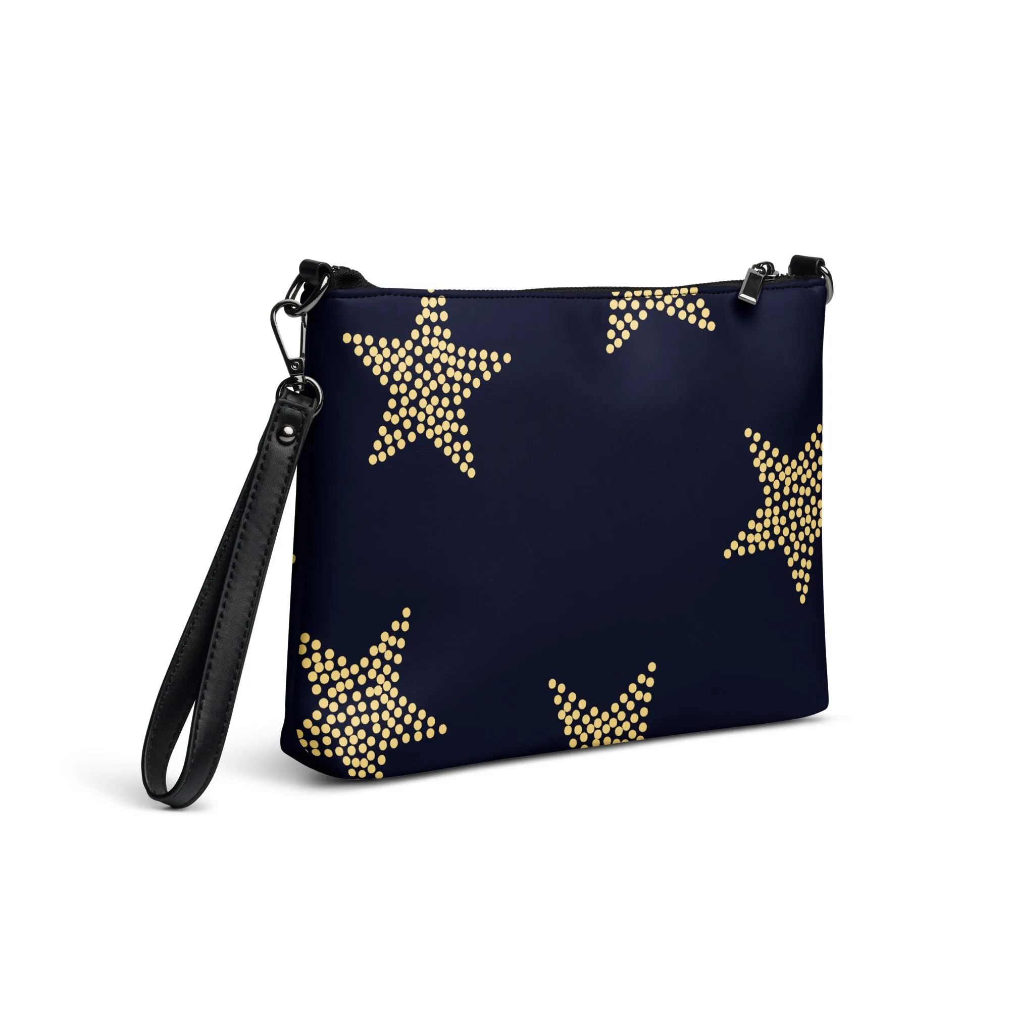 Women's Crossbody bag Dark Blue Star Design