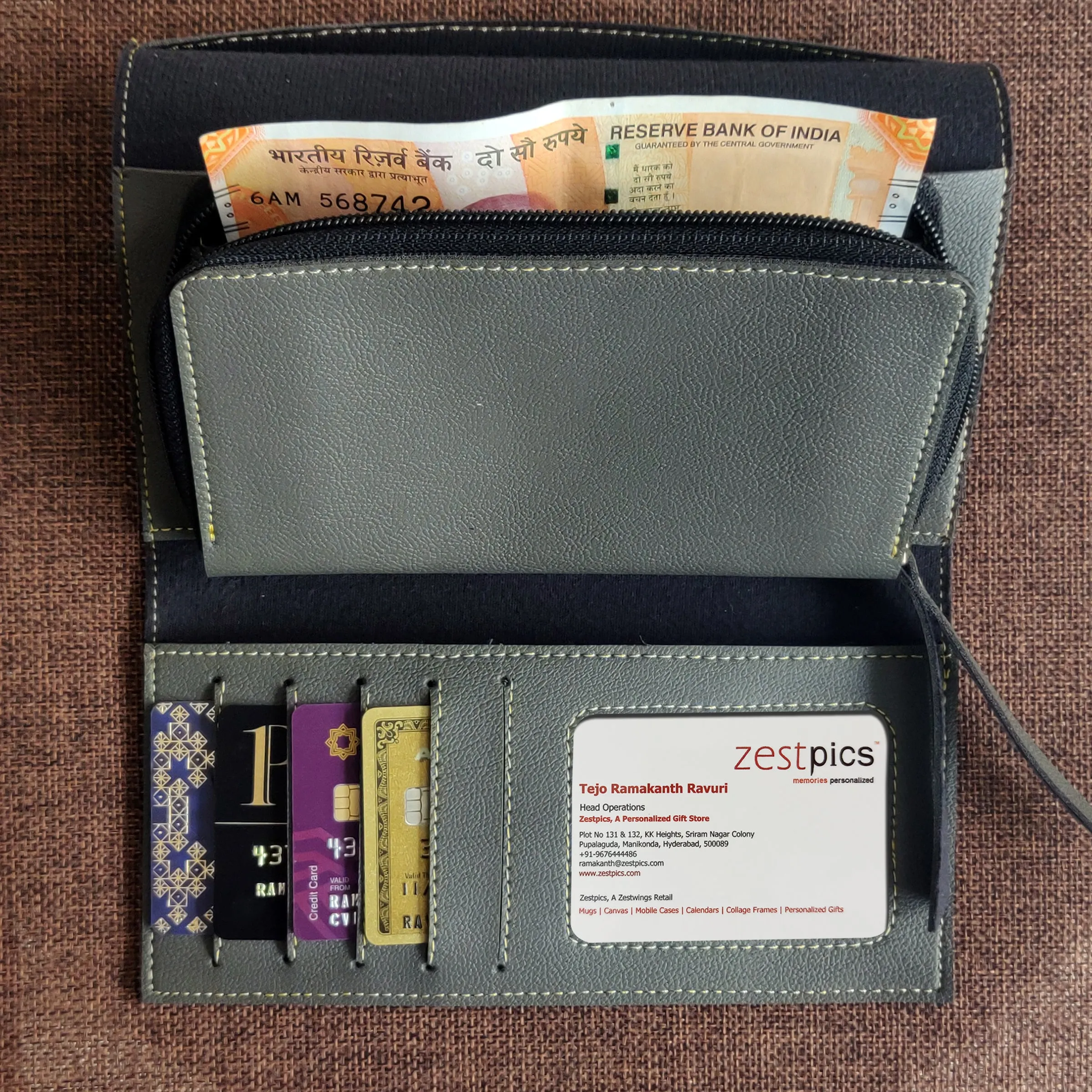 Women's Wallet (Grey)